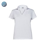 Blusa Polo Feminina Branca Volkswagen - 17.01.0034 Tamanho G