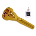 Bocal Jc Custom Trompete B11 Xlt Modelo Monette Ouro Oleo