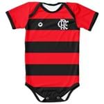Body Flamengo Bebê Listrado Torcida Baby P