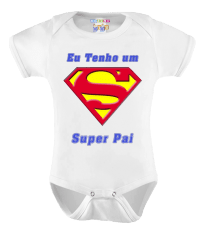 Body Personalizado Super Papai | Doremibebê