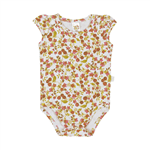 Body Rotativo Laranja - Bebê Menina -Cotton Body Laranja - Bebê Menina - Cotton - Ref:33601-7-M