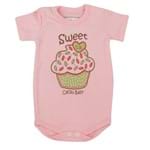 Body Sweet Cupcake - Rosa - Cacau Baby-P