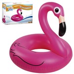 Boia Inflavel Flamingo 1,20cm de Ø Summer Fun na Caixa