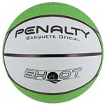 BOLA BASQUETE PENALTY SHOOT NAC 5 CBB - Verde/Branco - Compre Agora | Radan Esportes