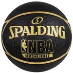 Bola Basquete Spalding NBA Highlight Outdoor Gold