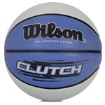 Bola de Basquete Wilson Clutch 295 7 Azul e Cinza