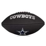 Bola de Futebol Americano Wilson Nfl Team Logo Jr Dallas Cowboys - Edition Black