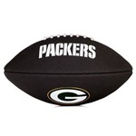 Bola de Futebol Americano Wilson Nfl Team Logo Jr Green Bay Packers - Edition Black