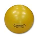 Bola de Ginástica 55cm Amarela Supermedy com Bomba