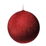 Bola de Natal P/pendurar Decoração Natal 50cm Vermelho