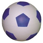 Bola de Vinil Dente Branco com Azul ( Kit com 20 Bolas ).