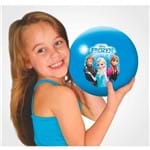 Bola de Vinil Frozen Disney Líder Brinquedos Azul Azul