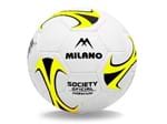 Bola Milano Futebol Society Premium Cc Amarelo Laranja