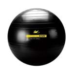 Bola para Pilates Ziva Anti-estouro 45cm Preta e Amarela
