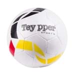 Bola Teypper Futebol Amador 5 Branco/Amarelo/Vermelho/Preto Bola