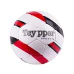 Bola Teypper Futebol de Salão Branco/Preto/Vermelho Bola