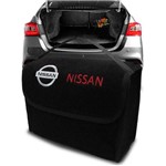Bolsa Automotiva Porta Malas Multiuso com Velcro Fixador Nissan Preto