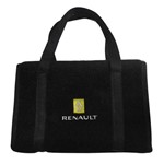 Bolsa Ferramentas Carpete Preto Velcro - Emblema Renault