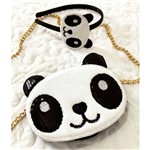 Bolsa Infantil Panda com Lantejoulas - Lika Nenê