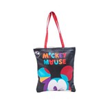 Bolsa Mickey Piscando 36x2x32cm 90 Anos - Disney