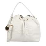Bolsa Saco Branca com Bag Charm V20