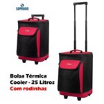 Bolsa Térmica Cooler 25 Litros com Rodas - Soprano