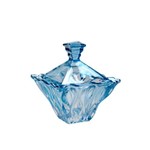 Bomboniere de Cristal Safir Azul 14 Cm