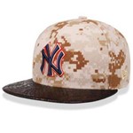 Bone 5950 New York Yankees Mlb Aba Reta Militar New Era