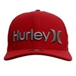 Boné Hurley Aba Curva Nike Dri-Fit Vermelho UN