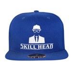 Boné Skill Head Snapback Logo Royal