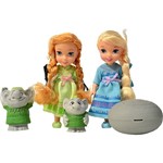 Boneca Anna e Elsa com Trolls - Sunny Brinquedos