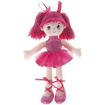 Boneca Bailarina Glitter Pink - Buba