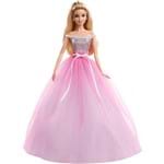 Boneca Barbie Colecionável Feliz Aniversário - Mattel