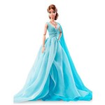 Boneca Barbie Collector Silkstone Blue Chiffon Ball Gown - Mattel