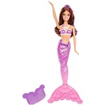 Boneca Barbie e a Sereia das Pérolas Amiga Sereia Roxa BDB48 - Mattel