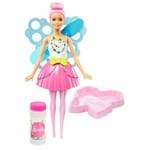 Boneca Barbie Fada Bolhas Mágicas Dreamtopia Mattel Rosa