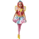 Boneca Barbie Fada Fjc84 Mattel Rosa