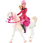 Boneca Barbie Family - Cavalo Adestrado