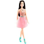 Boneca Barbie Fashion And Beauty - Glitter - Oriental Vestido Rosa Dgx83