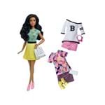 Boneca Barbie Fashionistas 34 B-fabulous Doll Fashions Original - Mattel