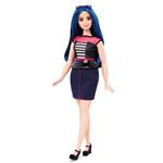 Boneca Barbie Fashionistas 27 Sweetheart Stripes Curvy - Mattel