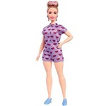 Boneca Barbie Fashionistas 75 Lavendar Kiss Curvy FBR37 - Mattel