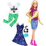 Boneca Barbie Fashionistas com Acessório Fashions 35 Peace & Love DTD96/DTD98 - Mattel
