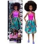 Boneca Barbie Fashionistas Morena Negra com Cabelo Black Power Doll Número 59 - Mattel