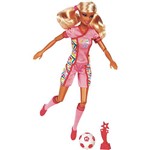 Boneca Barbie - Quero Ser Jogadora de Futebol - Mattel