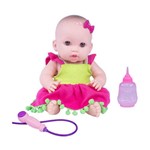 Boneca Bebê Feliz - Duchinha - Vestido Melancia - Cotiplás