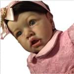 Boneca Bebê Reborn Safira Autentica com Corpo Inteiro