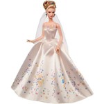Boneca Cinderela Vestido de Noiva Mattel