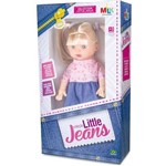Boneca Coleção Little Jeans Loira - Milk