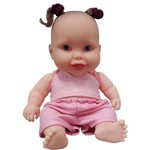 Boneca Cotiplás Coleção Bebê Mini Pedacinho - Blusa e Short Rosa